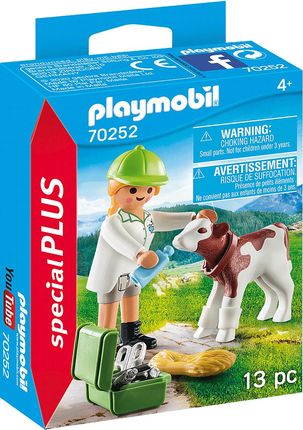 Playmobil 70252 special Plus Pani Weterynarz Z Cielaczkiem
