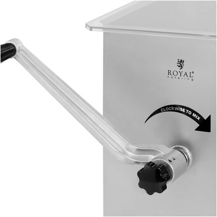 Mieszałka do mięsa - ręczna - 16 l - Royal Catering - RC-MMA16 - zdjęcie 2