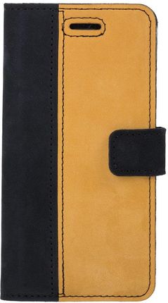 Surazo Wallet case Nubuk Czarny i Camel Xiaomi Mi 10T Pro (51024268)