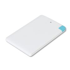 Omega Power Bank 2000Mah Polimer White Credit Card+ Microusb/Lightning Plug(42805) Eol (Ompb20Ccwml)