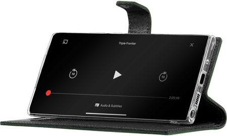 Surazo Wallet case Nubuk Ciemny Zielony Xiaomi Mi 10T Pro (51130268)