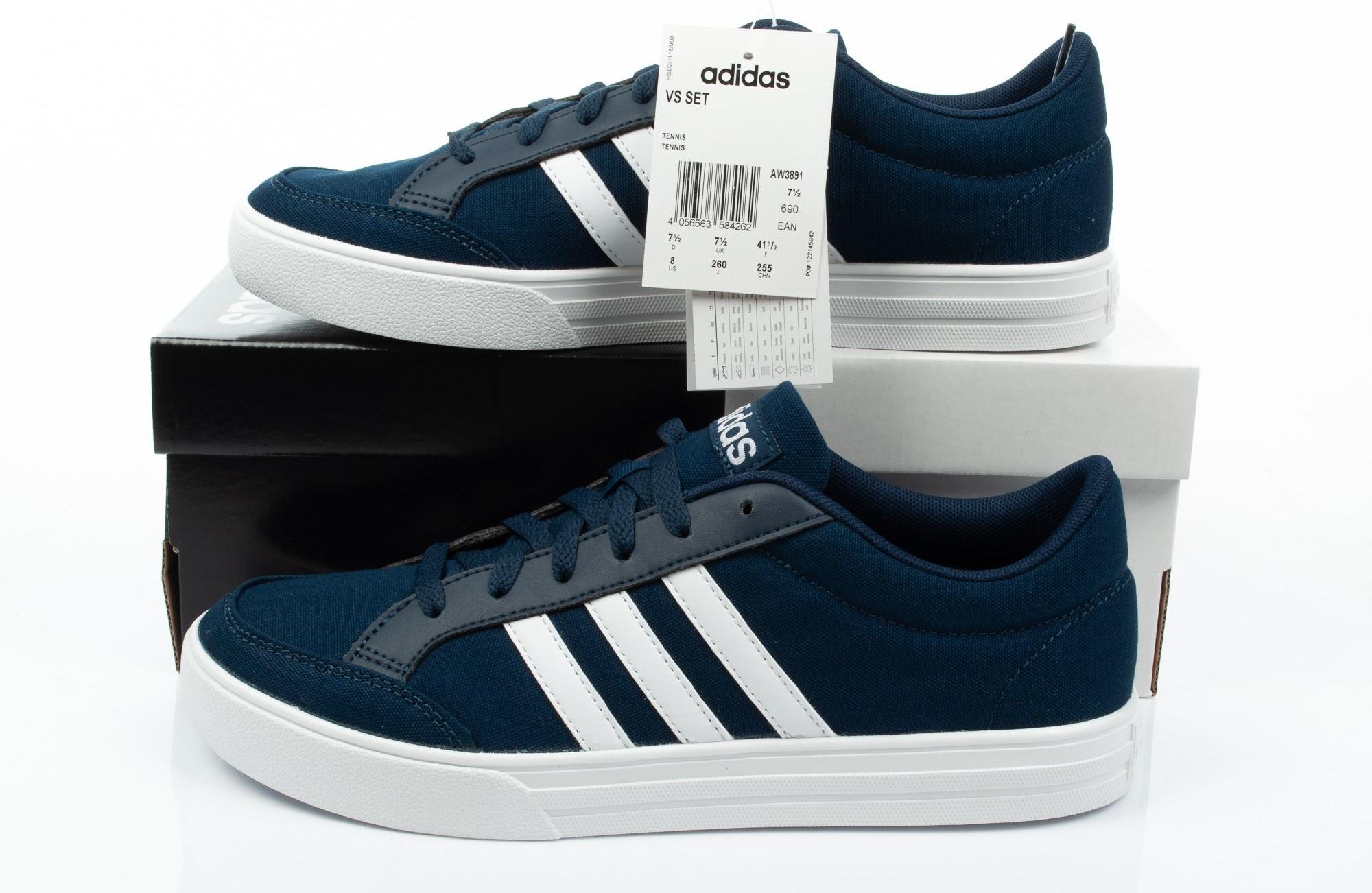 Buty Męskie Trampki Sportowe adidas Vs Set AW3891 Ceny i opinie