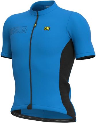 Alé Cycling Solid Color Block Koszulka Z Krótkim Rękawem Mężczyźni Italy Blue  