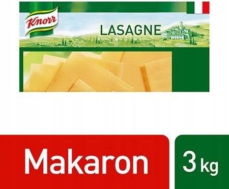 Knorr Makaron Lasagne 3Kg