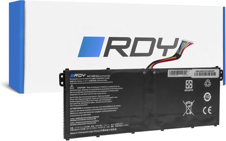 Rdy Bateria AC14B13J AC14B18J do Acer Aspire ES1-111M ES1-331 ES1-531 ES1-533 ES1-571 (AC52RDY)