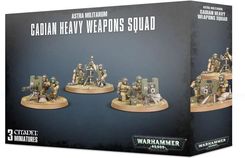 Zdjęcie Games Workshop Warhammer 40k Cadian Heavy Weapon Squad Astra Militarum (4719) - Serock