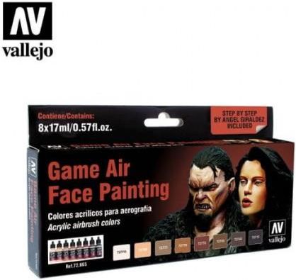 Vallejo 72.865 Zestaw Game Air Face Painting (Vall72865)