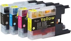 Print.Ink Zgodny Komplet Tuszy do Brother LC1240 DCP-J525W DCP-J725DW MFC-J430W MFC-J5910DW PR-LC1240