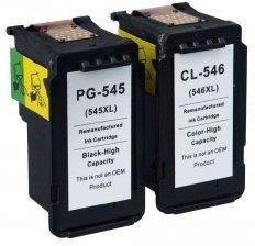 Print.Ink Zgodny Komplet Tuszy do Canon PG-545XL + CL-546XL Pixma TR4550 MG2450 MG3050 TS3151 iP2850 PR-8287B005