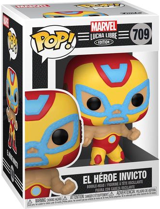 Funko Pop! Iron Man El Héroe Invicto Marvel Luchadores Vinyl Figur 709
