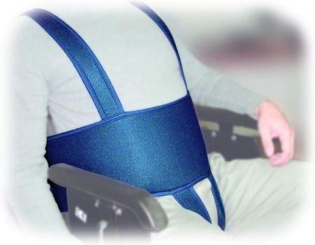 Aston Stabilizacja pacjenta w wózku inwalidzkim SECUBACK IV Rozmiar L