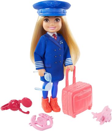 Barbie Chelsea Możesz być Kariera Pilotka Blond włosy GTN86 GTN90