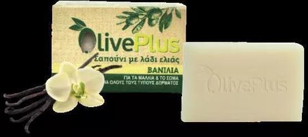 Oliveplus Greckie Mydło Oliwkowe Z Wanilią 100G