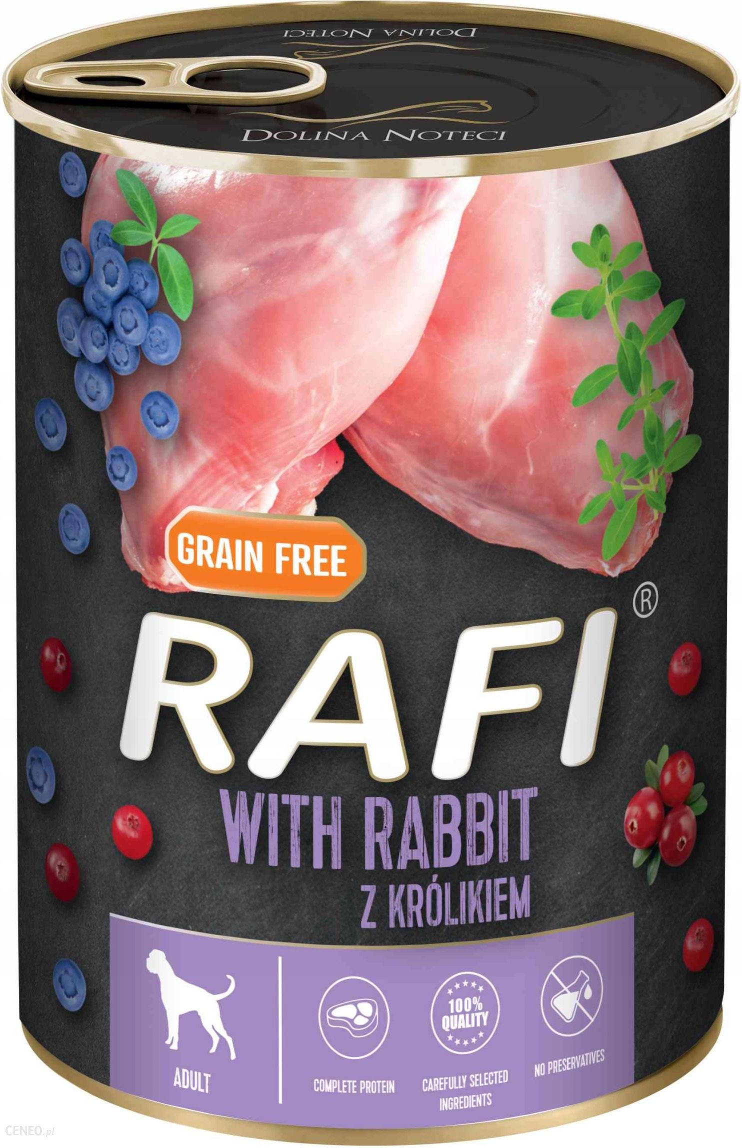 Dolina Noteci Rafi With Rabbit z królikiem 400G