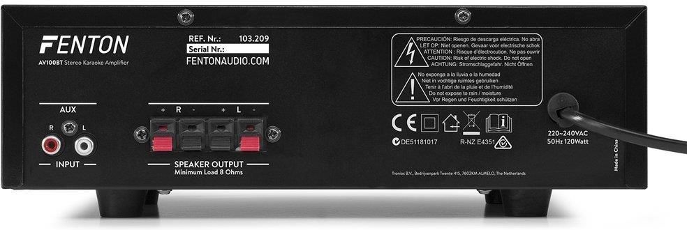 фото Інтегральний підсилювач Fenton AV100 BT