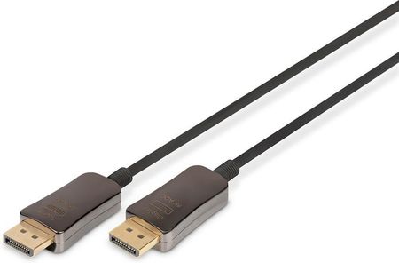 DIGITUS Kabel DisplayPort Hybrydowy 10m czarny (AK340107100S)