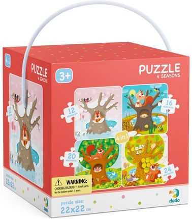 Dodo Puzzle 4W1 Pory Roku Dop300125