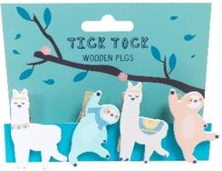 Zdjęcie Incood Spinacze Drewno Leniwce-Lamy Tick Tock Incood  - Pajęczno