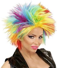 Zdjęcie Widmann Peruka Tęczowy Punk Nakrycie Głowy Retro - Oława