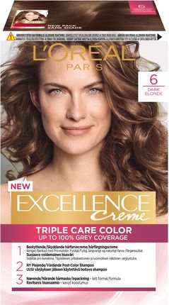 L'Oreal Excellence Farba do włosów 6 Ciemny Blond