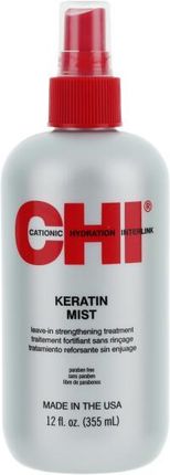 Chi Keratyna w mgiełce nawilżająca i wzmacniająca włosy   Keratin Mist 355ml