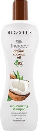 Biosilk Szampon Nawilżający Z Olejem Kokosowym Silk Therapy With Coconut Oil Moisturizing Shampoo 355 ml