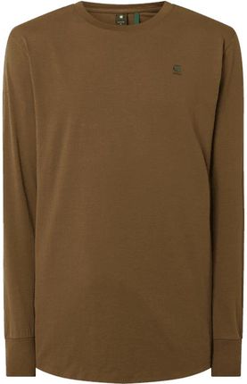 Bluzka z długim rękawem o kroju relaxed fit z bawełny ekologicznej model ‘Lash’ - Ceny i opinie T-shirty i koszulki męskie CCCS