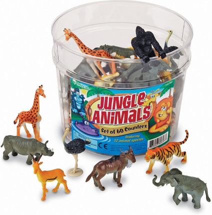 Cass film Figurki do nauki liczenia, Zwierzęta z Dżungli