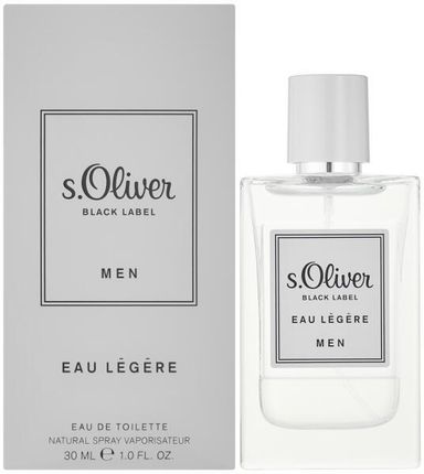 S.Oliver S. Oliver Black Label Eau Legere Men Woda Toaletowa 30 ml