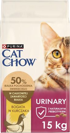 Karma Cat Chow Urinary Dla Kotow Wspieraj ca Zdrowie Uk adu Moczowego Bogata w Kurczaka 15kg Ceny i opinie Ceneo.pl