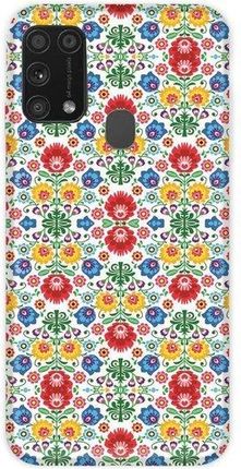 Casegadget Etui Nadruk Słowiańskie Kwiaty Samsung Galaxy M31S