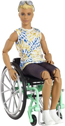 Barbie Ken Na Wózku Inwalidzkim GWX93