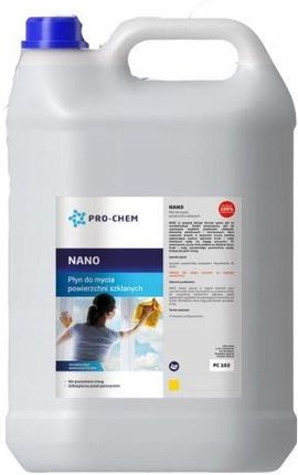 Pro-Chem NANO - Płyn do mycia szyb - powierzchni szklanych 5L