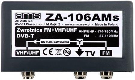Ams Zwrotnica Antenowa Za-106Ams Fm / Vhf+Uhf Ams 948C32855