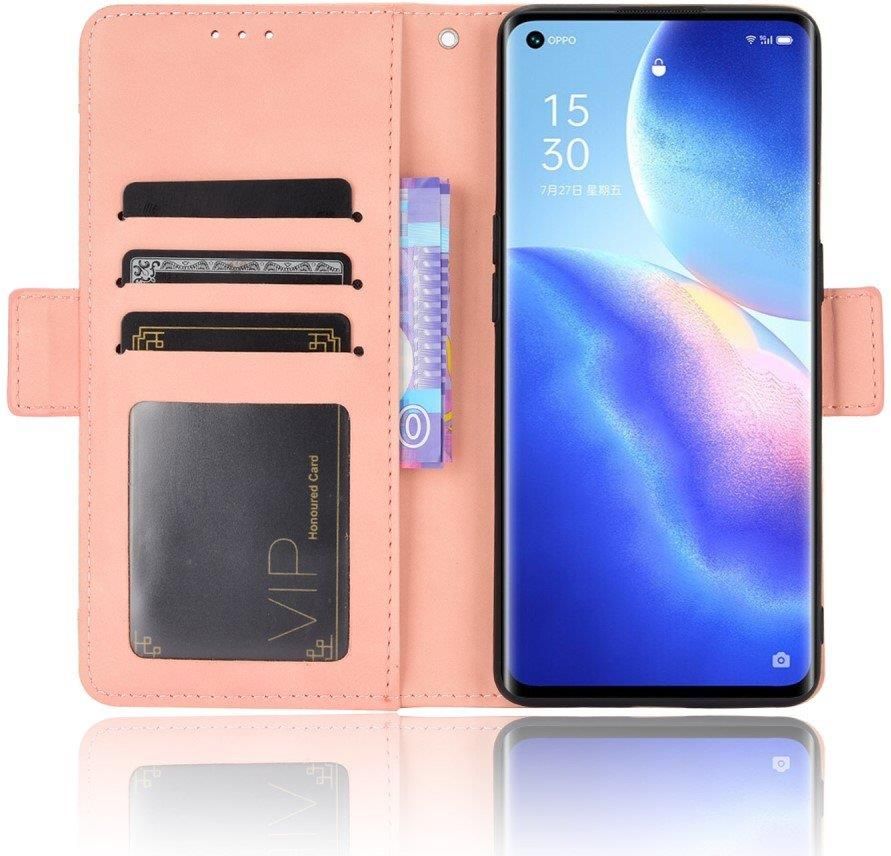 Xgsm Etui Wallet Do Oppo Reno Pro G Card Slot Pink Etui Na Telefon