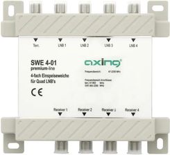 Axing Sumator Tv Sat Swe 40-01 Quad + Dvb-T 29986713D