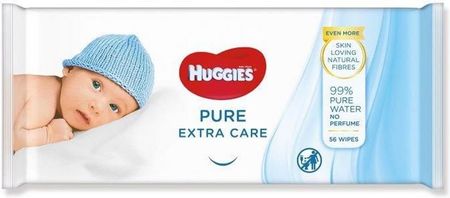 Huggies Pure Extra Care Chusteczki Nawilżane 56Szt.