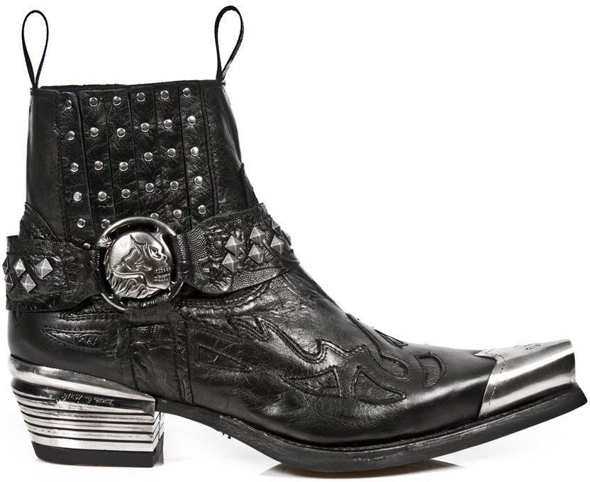 THE ENNOY PROFESSIONAL (GRAY × BLACK) L buty NEW ROCK ITALI NEGRO, NOMADA NEGRO, TOWER NEGRO ACERO
