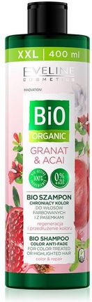 Bio Organic Bioszampon Chroniący Kolor Do Włosów Farbowanych I Z Pasemkami 400 ml