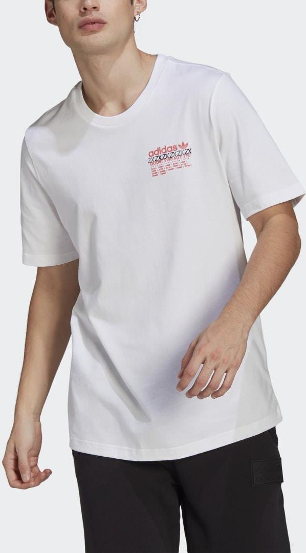 Tシャツ・カットソー LOGO PLAQUE T-SHIRT Adidas ZX Chest Print Tee GP1110 - Ceny i opinie - Ceneo.pl
