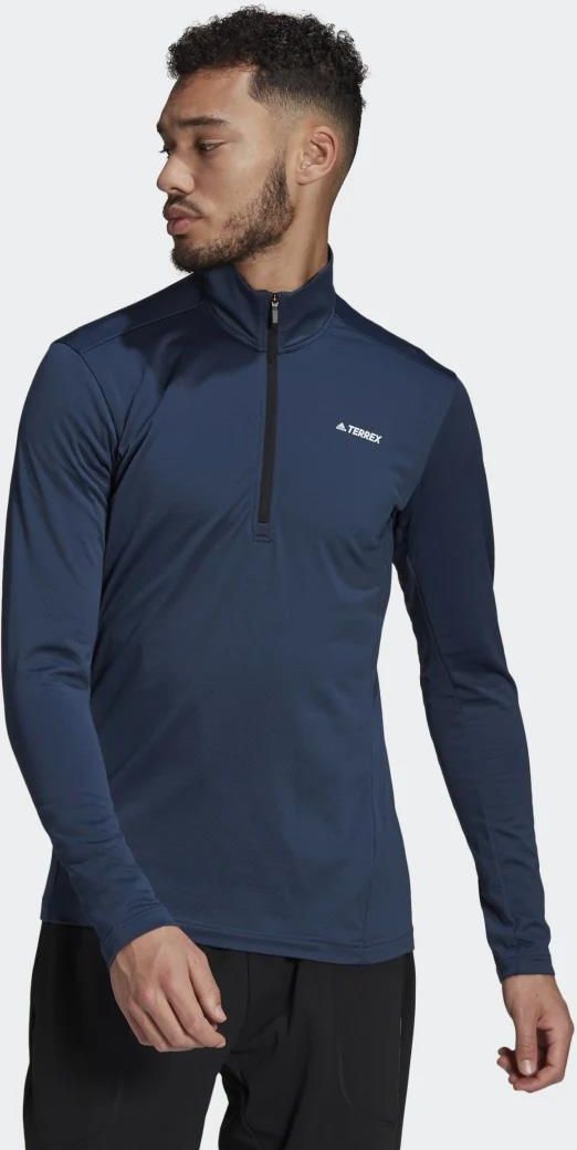 terrex everyhike half zip fleece jacket