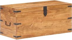 Zdjęcie Skrzynia 90X40X40Cm Lite Drewno Akacjowe - Puck