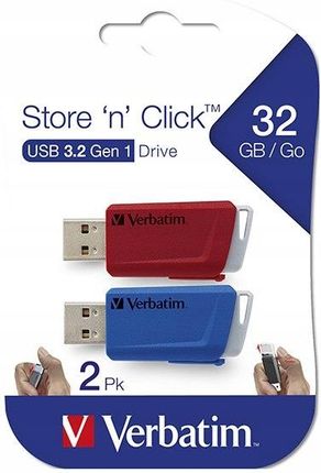 VERBATIM USB FLASH DISK, 3.2, 32GB, STORE,N,CLICK, (23942493082)