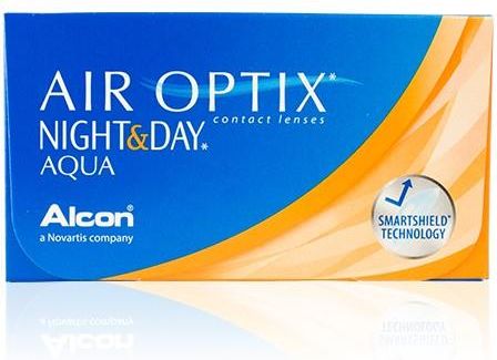 Air Optix Night&Day Aqua 6 sztuk  Moc +2.25, Promień krzywizny - 8.4