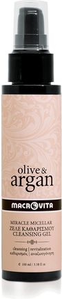 Macrovita Olive & Argan Micelarny Żel Oczyszczający Z Olejkiem Arganowym 100 ml
