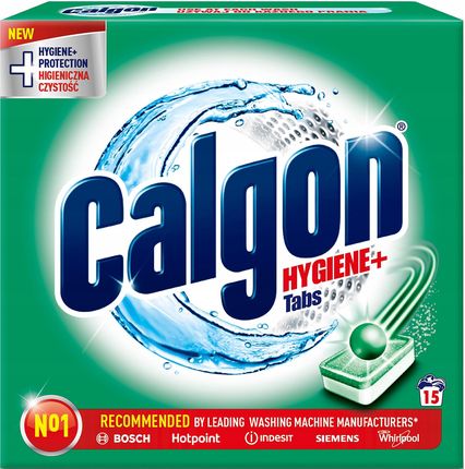 Calgon Hygiene Plus Tabletki Odkamieniacz Pralki 15szt.