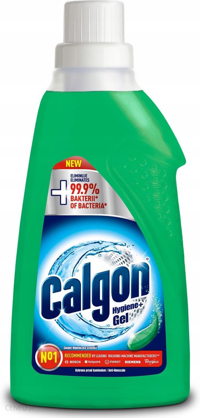 Calgon Hygiene Plus Żel Odkamieniacz Pralki 750ml - Opinie i atrakcyjne  ceny na