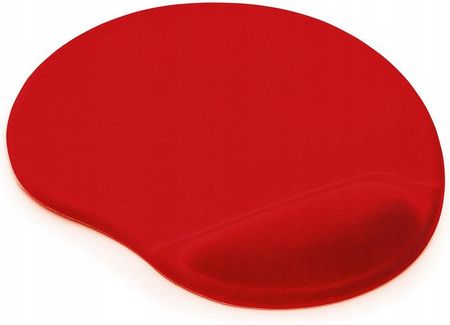 Podkładka żelowa pod mysz i nadgarstek, czerwona (TEA079)