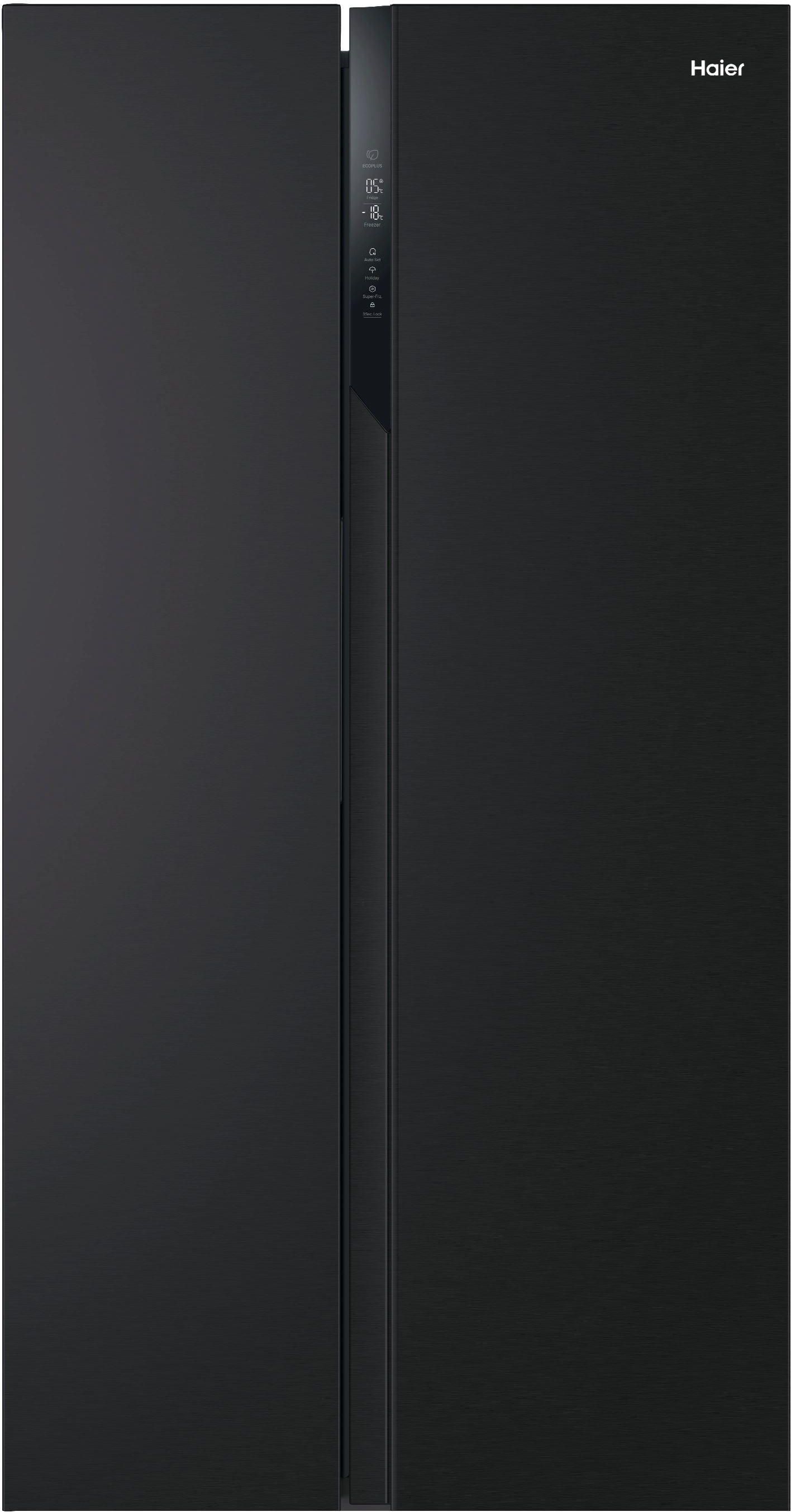 Lodówka Haier Side by Side HSR3918ENPB Side by Side 177,5 cm