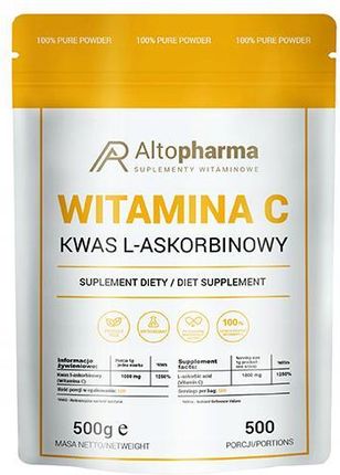 Altopharma Witamina C Kwas L-askorbinowy - 500 g. 
